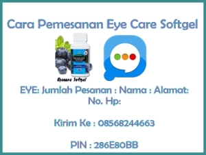 Format pemesanan Eye care  softgel